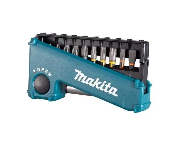 Set 11 biti de impact de 1/4inch cu adaptor MAKITA E-03573