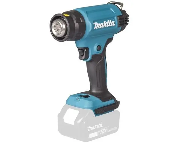 Suflanta aer cald pe acumulator Makita DHG181ZK, 18 V, 550C temperatura maxima, 200 l/min debit maxim aer, fara acumulator/incarcator