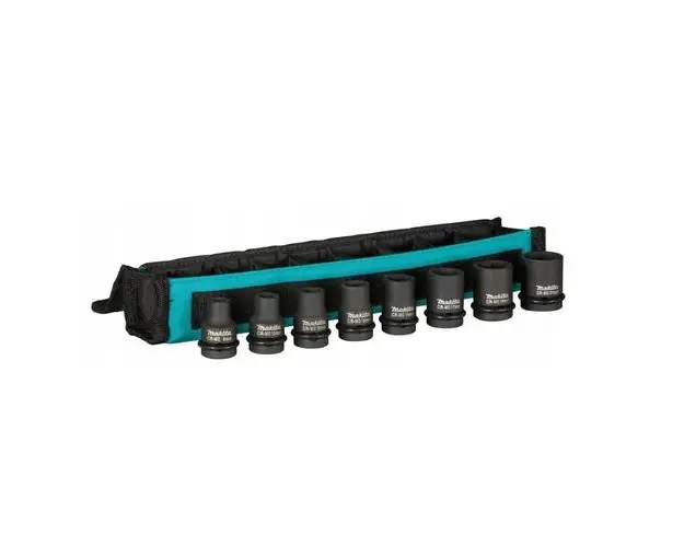 Set 8 prize metrice de impact, Makita, 1/2 inch