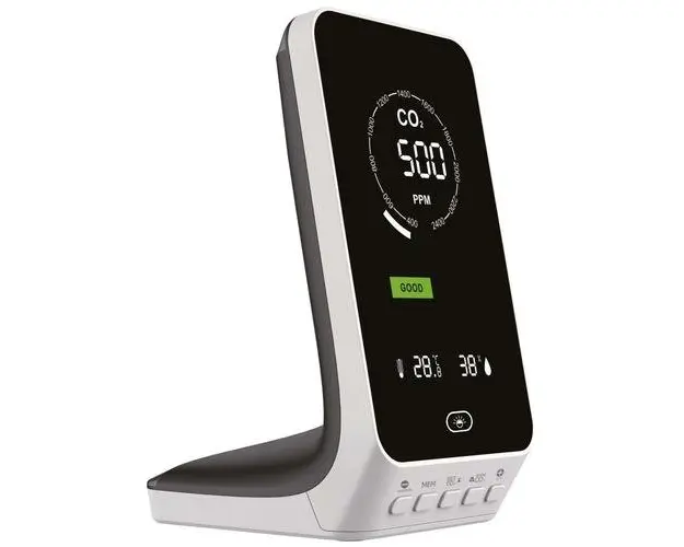 Monitor dioxid de carbon CO2, cu afisaj temperatura si umiditate, AIRCO2NTROL UP, TFA 31.5010.02
