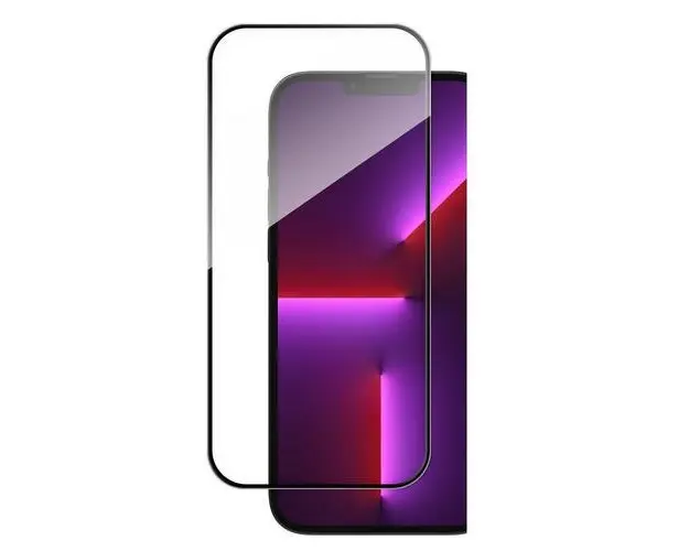 Folie protectie Case Friendly Wozinsky Full Glue Cover compatibila cu iPhone 15 Pro Max, Negru