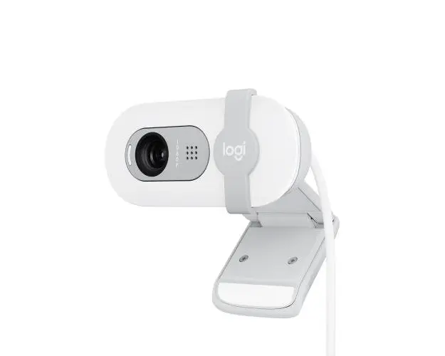 Camera Web Logitech Brio 100, Full HD, Alb
