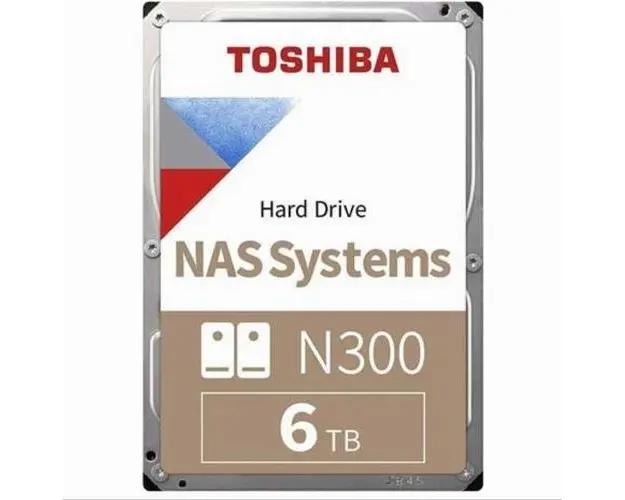 HDD NAS Toshiba HDWG460UZSVA, 6 TB, N300, 7200 RPM, 256 MB
