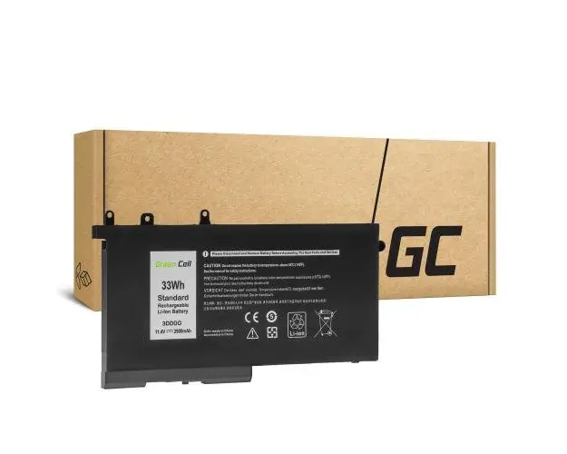 ﻿Baterie Green Cell3DDDG 93FTF pentru Dell Latitude 5280 5290 5480 5490 5495 5580 5590