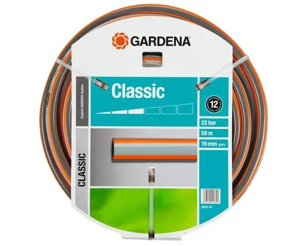 Furtun Gardena Classic 3/4inch, 50 m