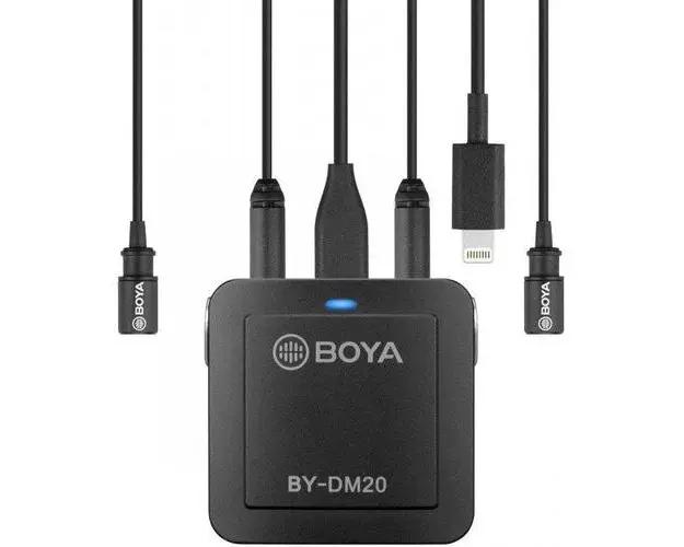 Set de inregistrare, Boya, Negru