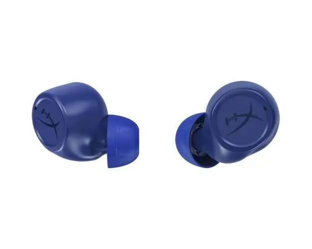 Casti True Wireless HyperX Cirro Buds Pro, Bluetooth, ANC, Ambient Mode, Gaming Mode, Pana la 7 ore casti + 28 ore case, fast charging 40 min, 3 seturi eartips, compatibil PC/Nintendo Switch/Mobile (Albastru)