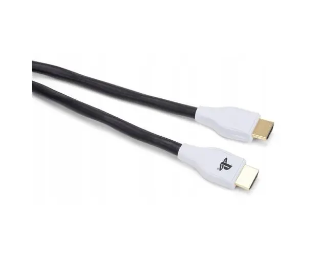 Cablu HDMI 2.1 pentru PlayStation 5, PowerA, Plastic, 3 m, Alb/Negru