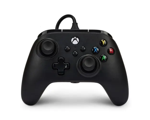 Controller cu fir PowerA Nano Enhanced Wired Xbox Series X|S, Xbox One, PC Negru