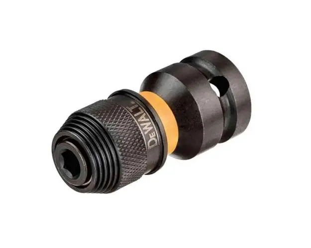 Adaptor impact 1/2inchpatrat - 1/4inchhexagon DT7508 Dewalt