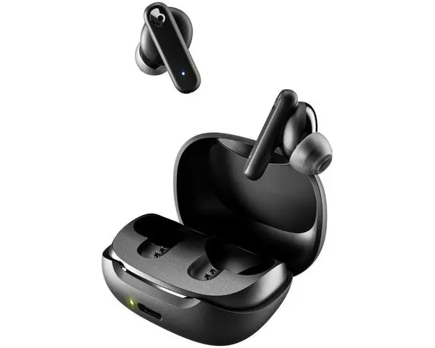 Casti True Wireless Skullcandy Smokin' Buds, In-Ear, Bluetooth, Touch Control, Microfon (Negru)