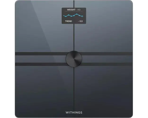 Cantar Wi-Fi pentru analiza corporala completa Withings Body Comp, Negru