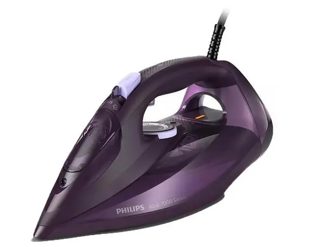 Fier de Calcat PHILIPS Seria 7000 DST7051/30, 2800W, 250g/min, 300ml, Talpa SteamGlide Elite, Mov