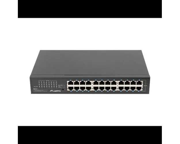 Switch Gigabit Lanberg RSGE-24 cu 24 de porturi (RSGE-24)