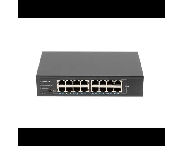 Switch Gigabit Lanberg RSGE-16 cu 16 porturi (RSGE-16)