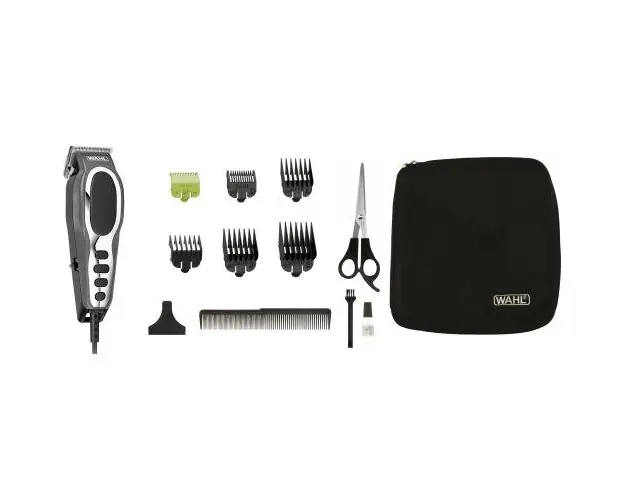 Aparat de tuns Wahl close cut pro silver, 6 piepteni inclusi (Gri/Argintiu)
