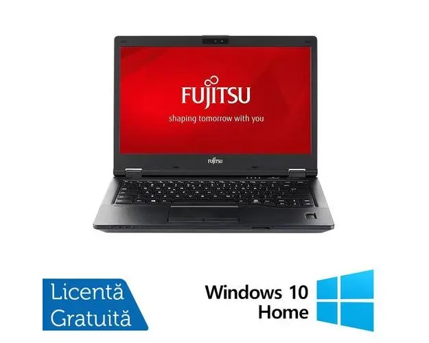 Laptop Refurbished Fujitsu Lifebook E548, Intel Core i5-8250U 1.60 - 3.40GHz, 8GB DDR4, 256GB SSD, 14 Inch Full HD, Webcam + Windows 10 Home
