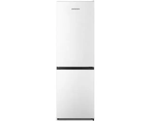 Combina frigorifica Heinner HCNF-HS304F+, 304 l, No Frost, Multi Air Flow, Control electronic, Lumina LED, Clasa F, H 186 cm, Alb
