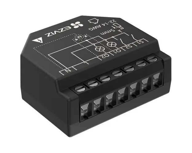 Releu inteligent Ezviz T36WM, Wi-Fi, cu programare si automatizare, statistica, scena inteligenta, control vocal, control pe doua canale cu un singur dispozitiv