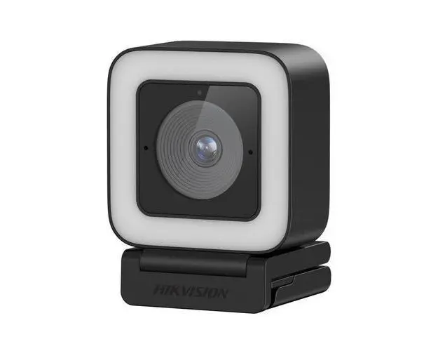 Camera Web Hikvision IDS-UL4P, USB-C (Negru/Alb)