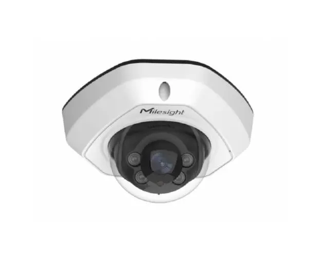 Camera de supraveghere IP Mini Dome MILESIGHT TECHNOLOGY MS-C2973-PD, 2MP, Lentila 2.8mm, IR 30m (Alb)
