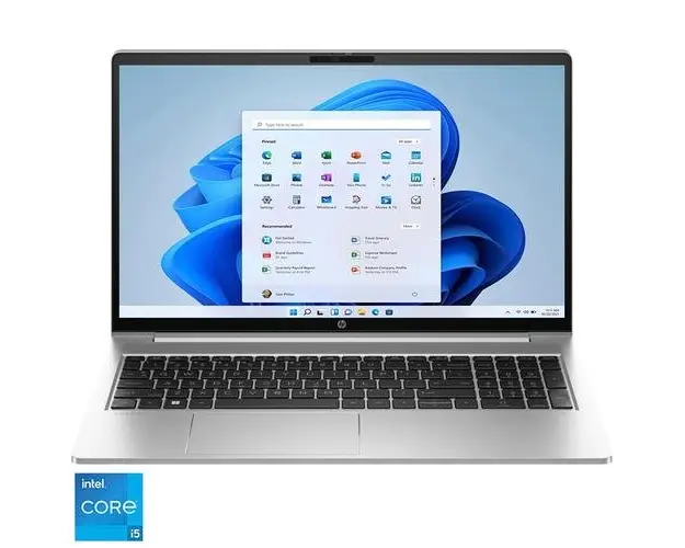 Laptop HP ProBook 450 G10 cu procesor Intel® Core™ i5-1335U pana la 4.6 GHz, 15.6inch, Full HD, IPS, 16GB DDR4, 512GB SSD, Intel® UHD Graphics, Windows 11 Pro, Argintiu