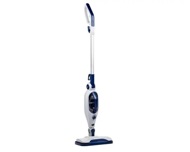 Aparat de curatat cu abur Dirt Devil DD7004, multifunctional, 1300 W, capacitate rezervor apa 330 ml, 3 accesorii, Alb/Albastru