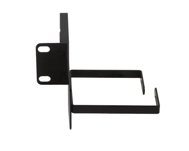 Panou gestionare cabluri LOGILINK, tip consola L, 19 inch, 1U, cu suport metalic lateral, cu 2 console metalice, Negru