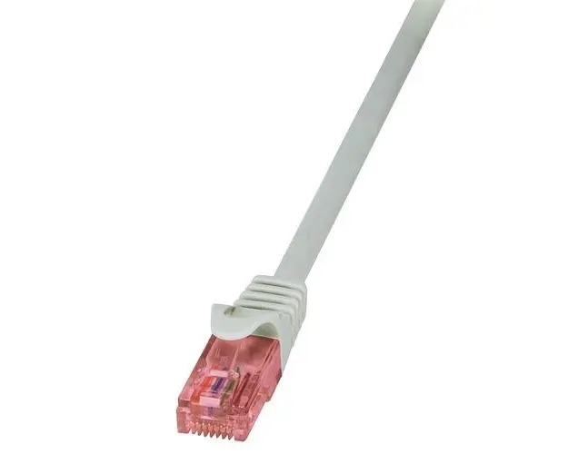 Cablu patch cord UTP LOGILINK Cat6, LSZH, cupru, 2 m, Gri