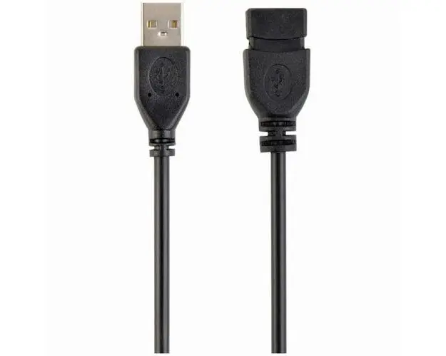 Cablu prelungitor, Spacer, USB2.0 la USB2.0, 3m (AM/AF), Negru
