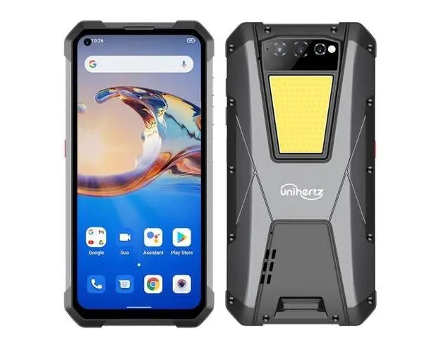 Telefon mobil Unihertz Tank, 4G, 6.81inch FHD+, 8GB RAM, 256GB ROM, Android 12, MT6789 Octa-Core 2.0-2.2GHz, NFC, IP68, 22000mAh, DualSIM