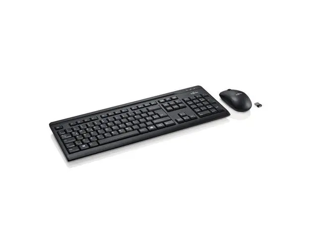 Kit Tastatura si Mouse Fujitsu LX410, USB, Negru