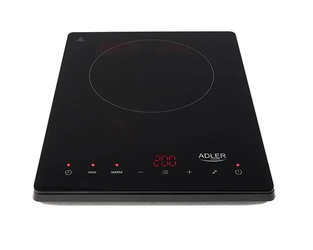 Plita electrica prin inductie Adler AD 6513, 2000W (Negru)