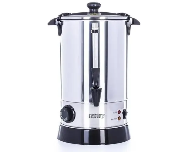 Boiler dispenser bauturi calde Camry CR 1267 capacitate 8,8 L 950W oprire automata, mentinere temperatura 8 trepte 30-100 grade C otel inoxidabil