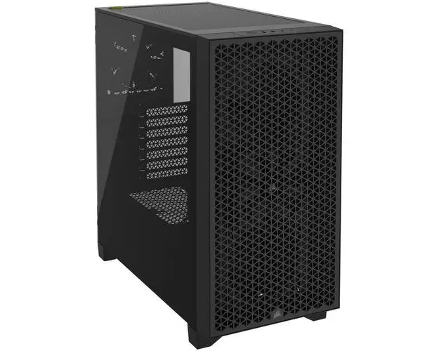 Carcasa Corsair 3000D Mid-Tower, ATX, fara sursa, 2 ventilatoare AF120 ELITE Series incluse, Negru