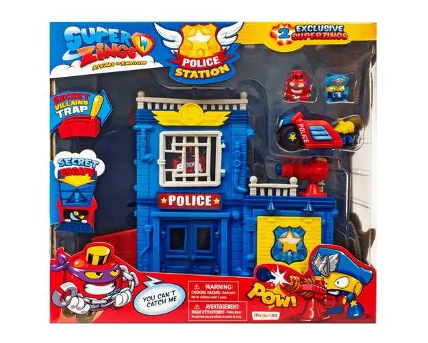 Set de joaca SuperZings - Sectia de politie