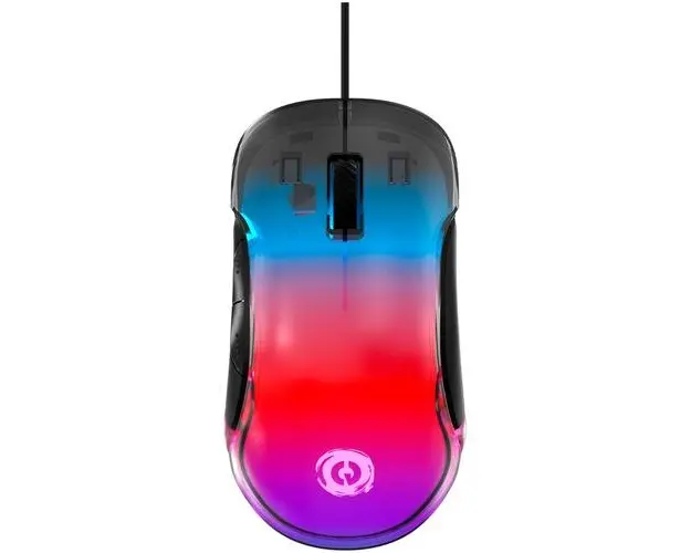 Mouse gaming Canyon Shadder GM-728 RGB, 6 butoane (Transparent)