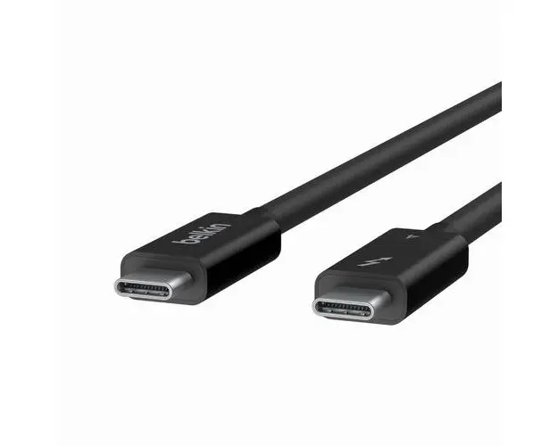 Cablu Thunderbolt 4, Belkin, 2m, Negru