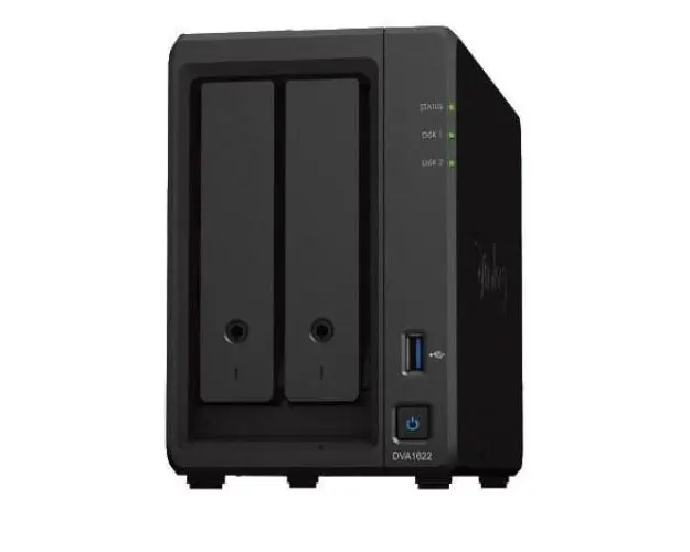 Sistem NVR, Synology, DVA1622/DVA1622 (Negru)
