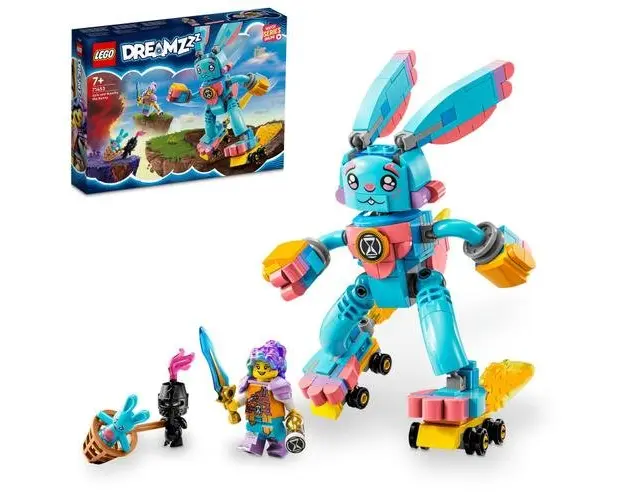 LEGO® DREAMZzz - Izzie si Iepurasul Bunchu 71453, 259 piese