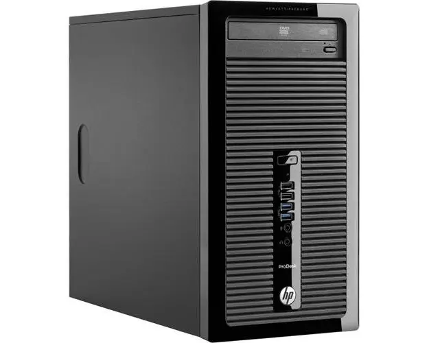 Calculator Sistem PC Refurbished HP ProDesk 400 G2 Tower, Intel Core i7-4765T 2.00-3.00GHz, 16GB DDR3, 512GB SSD, DVD-RW