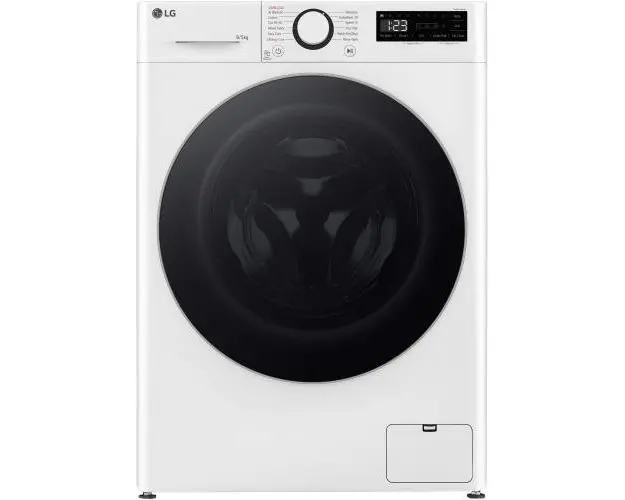 Masina de spalat rufe cu uscator LG F2DR508S1W, 8 kg Spalare, 5 kg Uscare, 1200 rpm, Motor Direct Drive, Clasa B, TurboWash, Alb