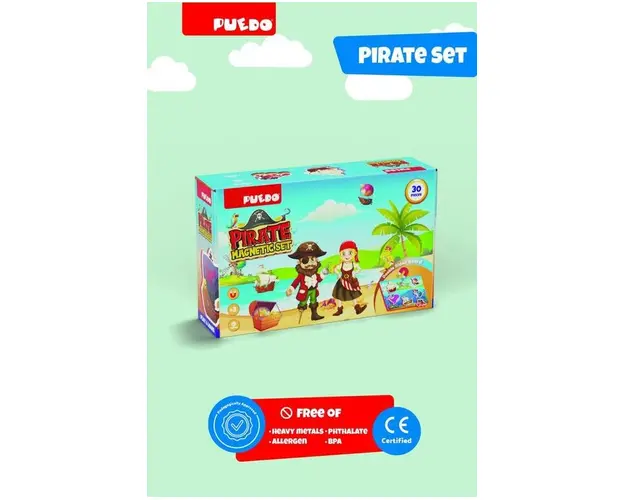 Joc magnetic cu pirati