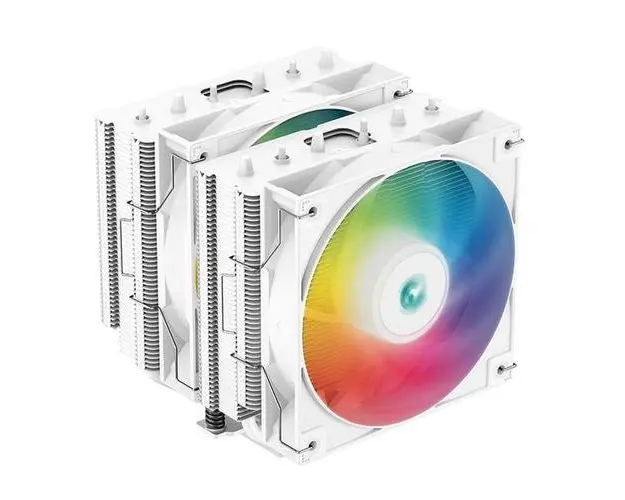 Cooler procesor Deepcool AG620, iluminare aRGB, Alb