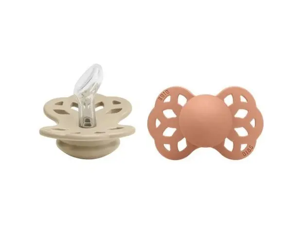 Set 2 Suzete Infinity, Silicon, Tetina Anatomica, 0 Luni +