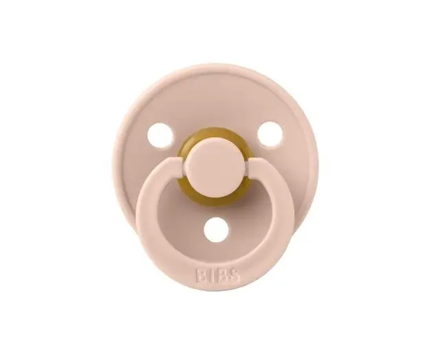 Suzeta Colour Latex, Tetina Rotunda, 0 Luni +, Blush