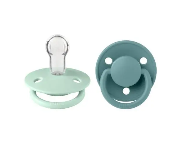 Set 2 Suzete De Lux Silicon, Tetina Rotunda, Marime Universala