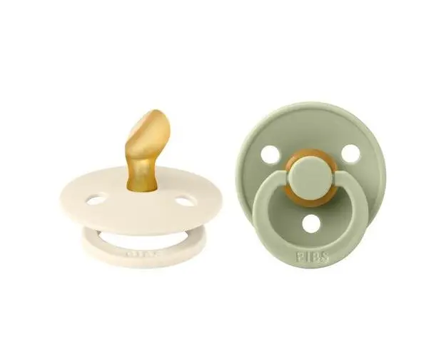 Set 2 Suzete Colour Latex, Tetina Anatomica, 0 Luni +