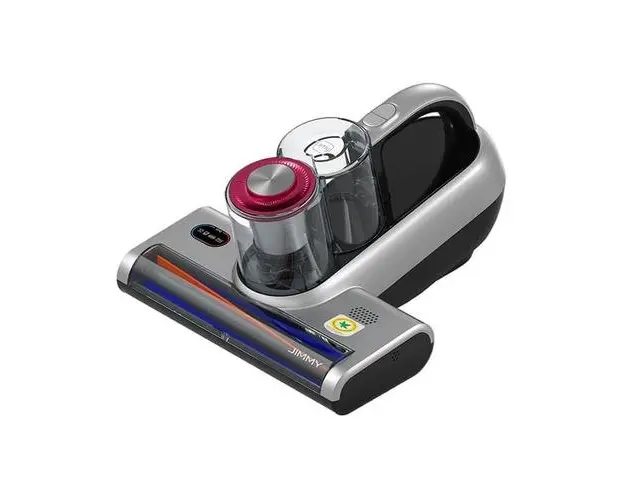 Aspirator UV antiacarieni JIMMY BX6PRO, 600 W, sterilizare UV, ioni negativi, tehnologie detectare praf, Negru/Gri