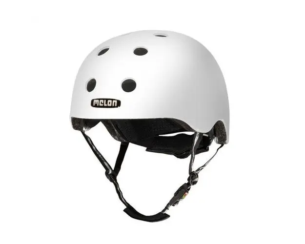 Casca ciclism, Melon Brightest Mat, 58-64cm, Alb